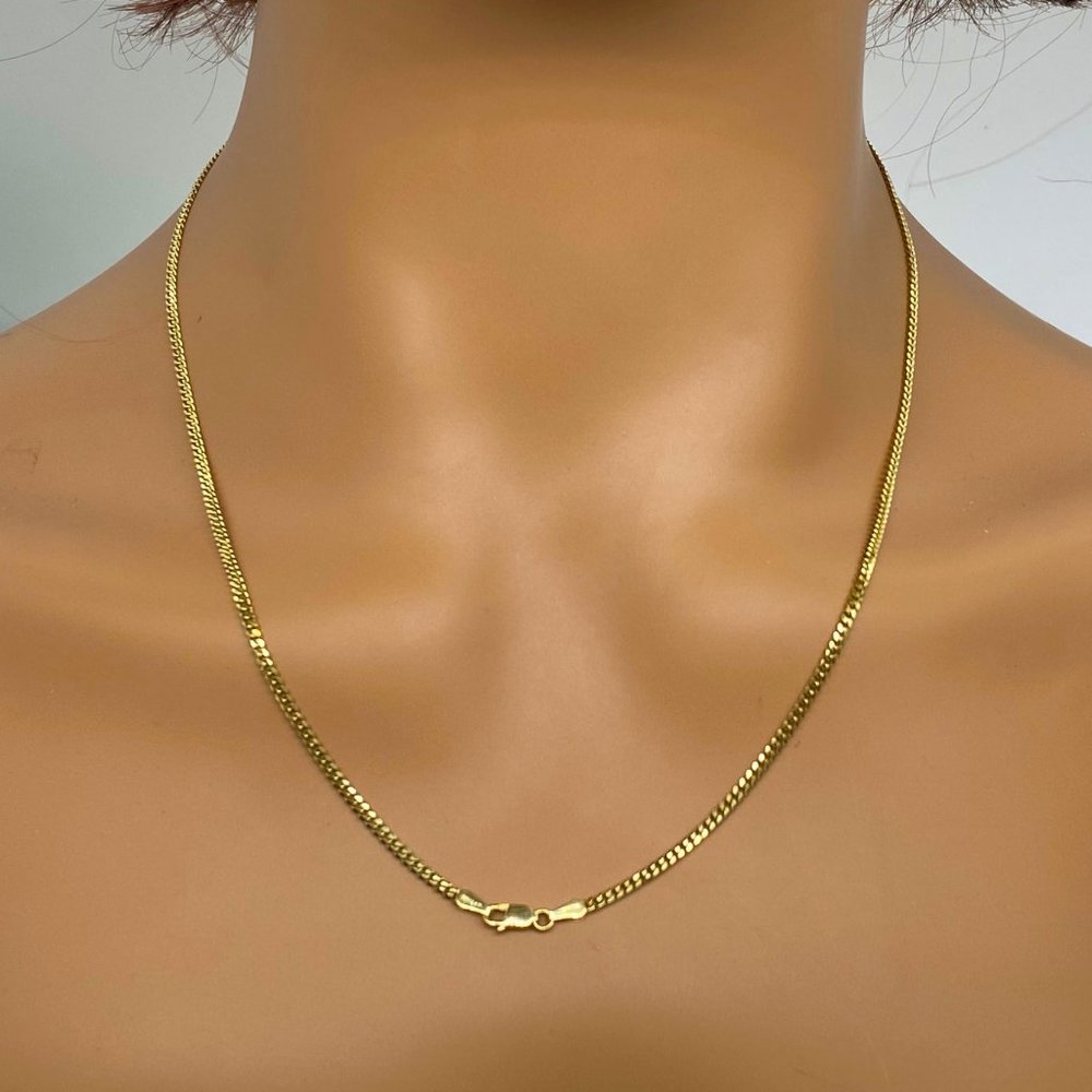 14K Yellow Gold 6.9 Grams Chain Necklace